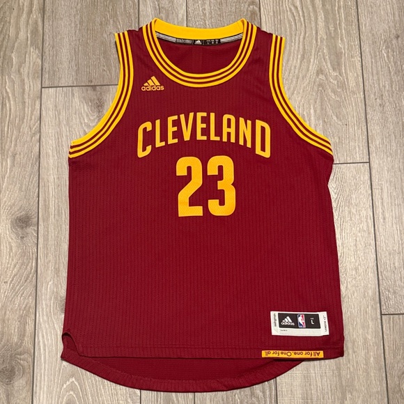 adidas Other - Adidas LeBron James Cleveland 23 Youth Basketball Jersey